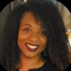 carolyn lady with curly hair